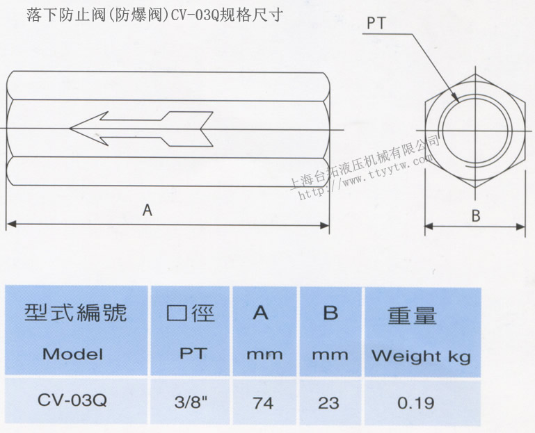 落下防止閥(防爆閥)型號(hào)規(guī)格尺寸